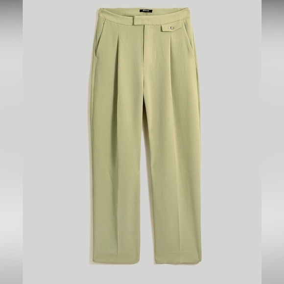 Madewell The Rosedale High-Rise Straight Pant in Crepe - Picture 4 of 5